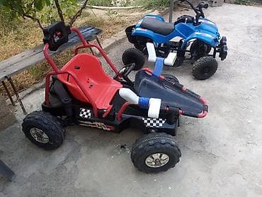 karting: Uşaq üçün elektrikli iki nəqliyyat vasitəsi dəsti - 1) Elektrikli — 1