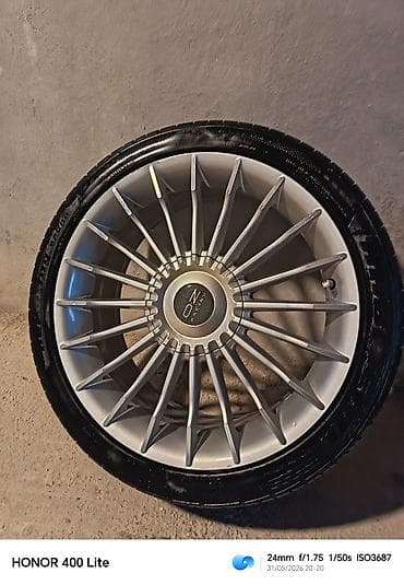 toyota corolla diski: Alüminium disk və şin dəsti - Sayı: 4 ədəd tam komplekt - Disk — 1