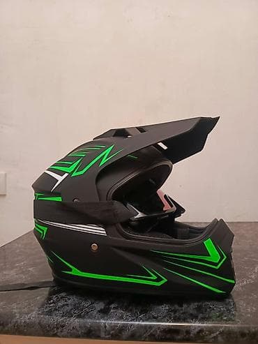 ulitka mator: Motokros/enduro üslubunda tam üzlü kask – SPARK TIKI dizaynı - — 6