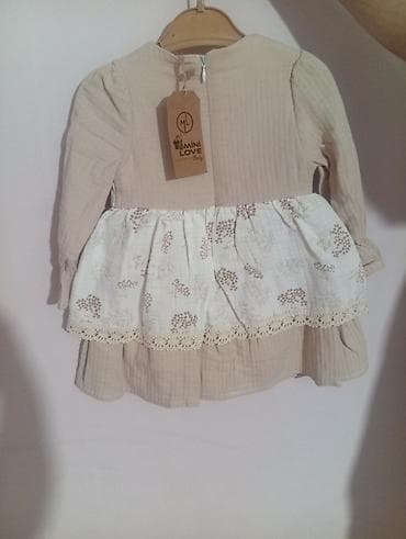 Qız uşaqları üçün 2 ədəd zərif don dəsti 1) Mini Love Baby markalı