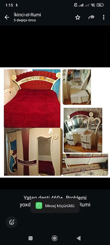 2 ci el taxt: Yataq desti 460₼ .Problemi yoxdur .Unvan Mastaga &Rumi — 1