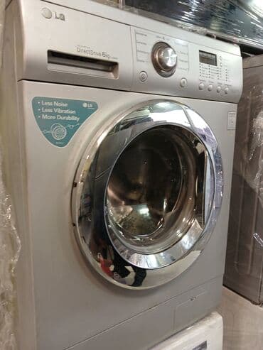 paltaryuyan maşınların qiyməti: Paltaryuyan maşın LG, 6 kq, İşlənmiş, Avtomat, Qurutma var, Kredit yoxdur, Ünvandan götürmə, Pulsuz çatdırılma, Ödənişli çatdırılma — 2