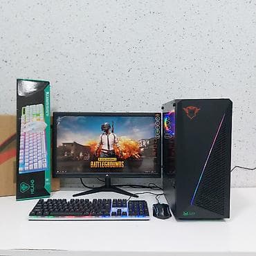 Masaüstü kompüterlər və iş stansiyaları: Oyun üçün Kompüter "DDR4 Core i5 7500 8GB Ram GTX1650 4GB 128GB — 1