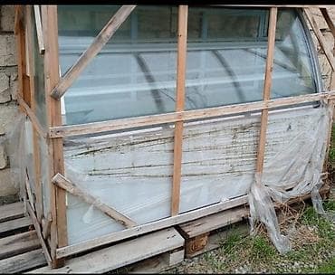 Şüşə vitrin soyuducu (şoukeis) - Tip: Qabarıq ön şüşəli mağaza vitrin