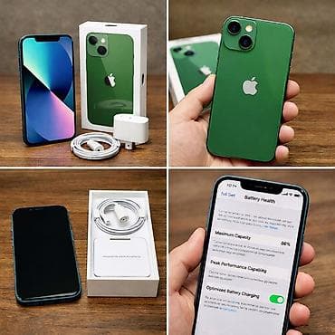 i̇phone telefonlar: IPhone 13, Yaşıl, Face ID — 1