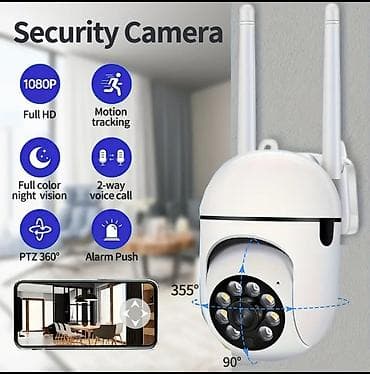 6d mark 2: Ağıllı Wi‑Fi Təhlükəsizlik Kamerası - 1080P Full HD görüntü — 1
