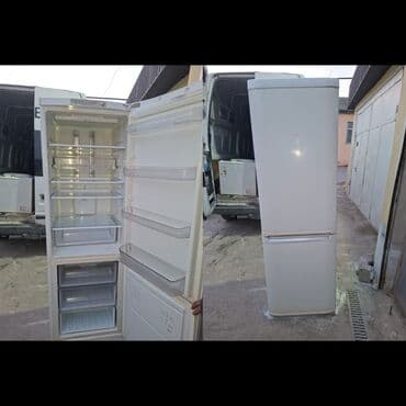 Soyuducular: 2 qapılı Indesit Soyuducu Satılır, rəng - Ağ — 1