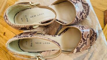 basanoşkalar 2024: Ölçü: 38, rəng - Qəhvəyi, İşlənmiş — 2