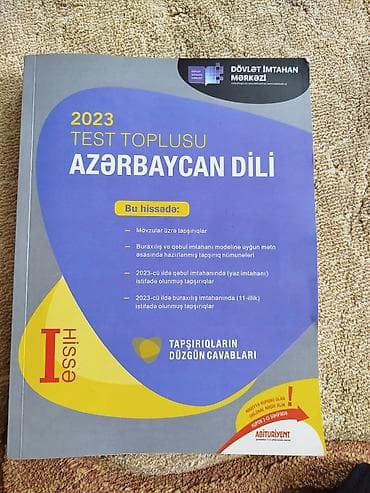 Məhsul: 2023 Test Toplusu – Azərbaycan dili və English (I hissə)