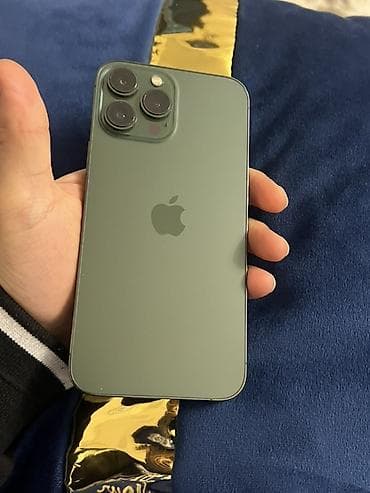 iphone 13 pro ucuz: IPhone 13 Pro Max, Yaşıl, Simsiz şarj — 1