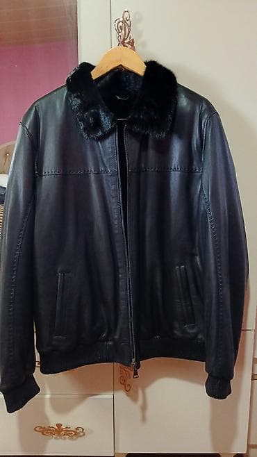 hk9 pro max: Kurtka, Dəri, Qış, 3XL — 2