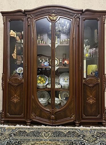 Мебель: Klassik üslubda qorka - Material: massiv ağac konstruksiyası, yüksək — 1
