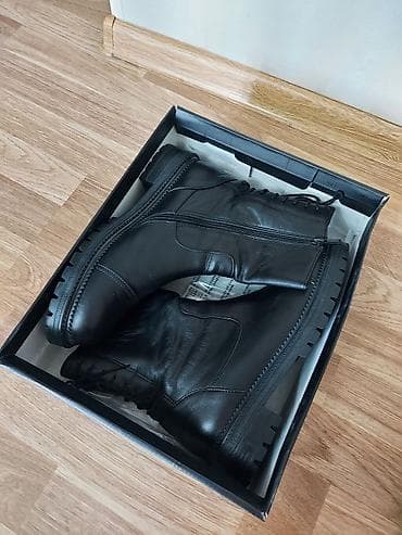 xez deri: Qısaboğaz, Ölçü: 40, rəng - Qara, Yeni — 4