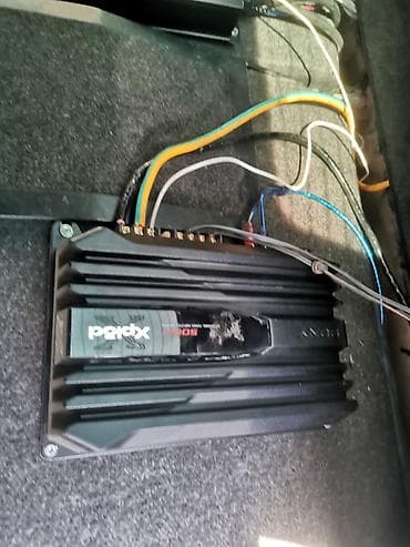 səs gucləndirci: Avtomobil üçün komplekt audio sistemi - 2 ədəd gücləndirici: - — 5