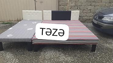 ev ucun stol stul: Birnəfərlik, Bazasız, Siyirməsiz, Azərbaycan, Taxta — 1