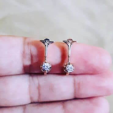 tek pencekler: Серьги, Желтое золото, 583 проба, 250 г — 1