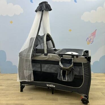 böyük manejlər: **KIDILO Alman markasından uşaq beşiyi – körpəniz üçün rahatlıq və — 1