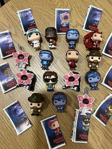 Stranger Things Kinder Joy: Will 8 m Max 5m Max UpsideDown 5m Lucas