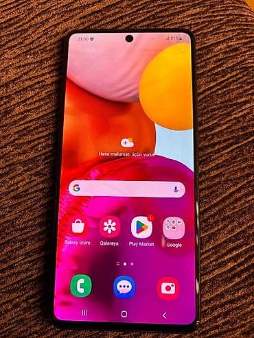 Samsung Galaxy A71, 128 GB, rəng - Göy