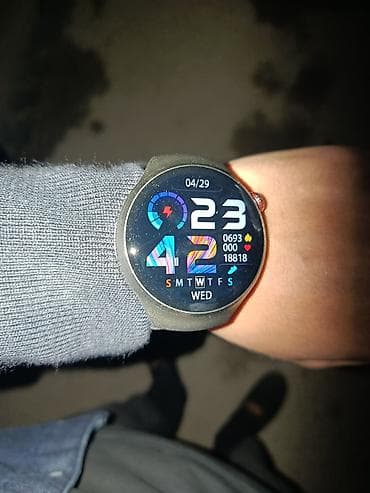 Smart saat, Sensor ekran, rəng - Boz