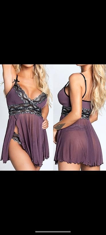 aşbaz geyimi: Zərif qadın gecə geyimləri – lingerie kolleksiyası - Modellər — 1