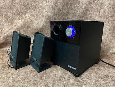 audio technica: Microlab Kolonka, Növ - Kompüter üçün, rəng - Qara — 3