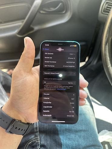 IPhone 12, 64 GB, Mavi — 3