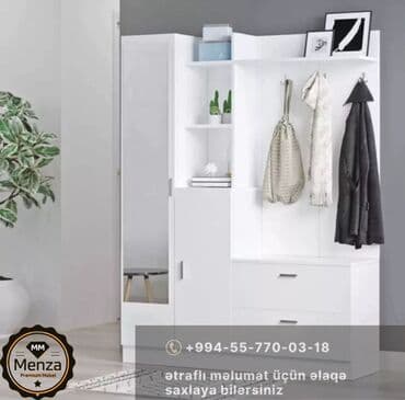 dehliz ucun oboylar: Yeni, Açılan, 4 qapılı Düz dolab, Dəhliz dolabı, Rusiya — 2