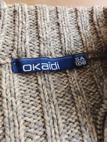 5 6yaş: Uşaq kardiqanı – Okaïdi ela veziyyetde - Brend: Okaïdi - Ölçü: 5A / — 2