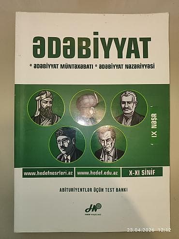 Dərs vəsaitləri dəsti gördüyünüz hamsı satılır obşi 10 azn tək tək 3