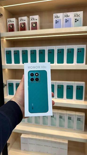 Honor X8c, 256 GB, rəng - Qara