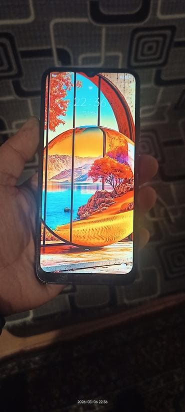 ses yukseldici: Realme C21, rəng - Qara, Barmaq izi — 2