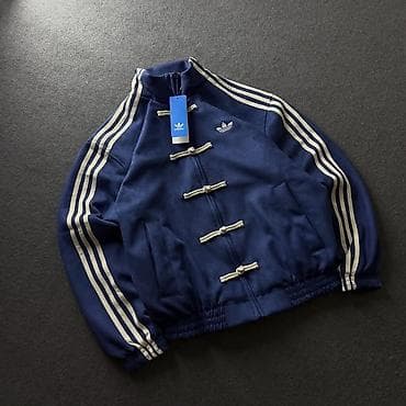jaket turkce: Adidas Originals üslubunda unisex jaketi - Dizayn: Klassik 3 zolaqlı — 4