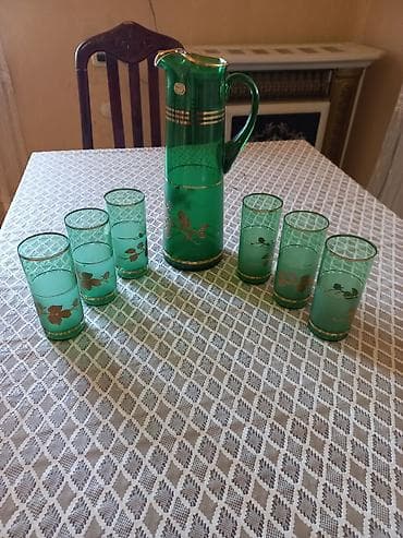 qab qacak: Rəng - Yaşıl, Şüşə, 7, 2 l, Azərbaycan — 1