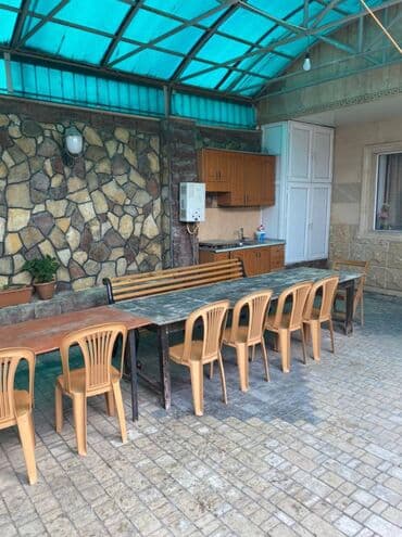 qarayev ev: 5 otaqlı, 370 kv. m, Kredit yoxdur, Orta təmir — 15