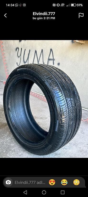 099 masin: Məhsul: Avtomobil şini (təkər) Təsvir: - Ölçü yanakı yazılardan — 4