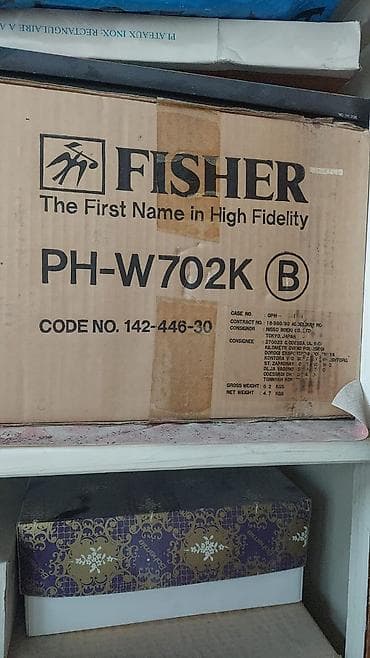 tv box s: Fisher PH-W702K “Studio-Standard” stereo yüksək səs dəqiqliyinə malik — 1