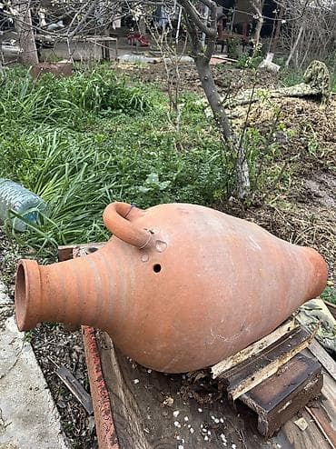 гул койгуч: Sağlam gil materialdan hazırlanmış ənənəvi küp (amfora tipli). Uzunsov — 4