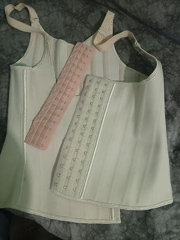 varikoz krem: Lateks bel-korse (XL ölçü) - Model: Uzun kəsim, çiyin askılı bel — 3