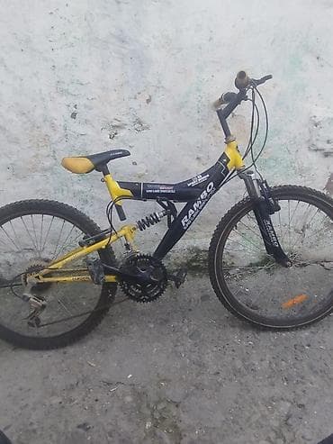 yarış velosiped: Rambo dağ velosipedi - Rəng: sarı/qara - Çərçivə: polad, “full — 4