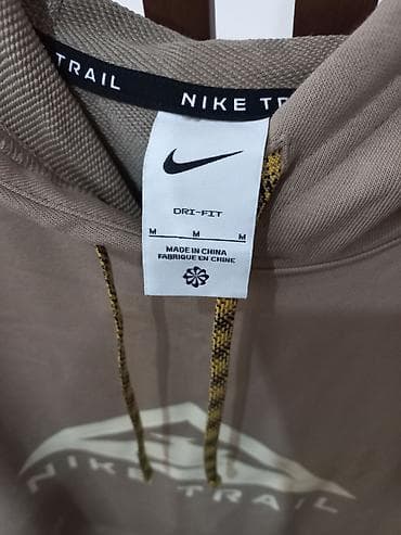 hoodie: Svitşot, Nike, M, rəng - Bej — 4