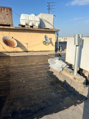 Plitə işləri: Su baki, pulsuzdur yalnız damda istifadəsiz qalıb, götürüb aparmaq — 1