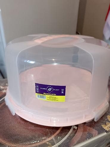 icki qabı: Tort və şiriniyyat qabı, rəng - Çəhrayı, Azərbaycan — 2