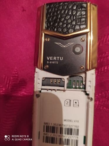 sim.nomreler: Vertu Ti, 16 GB, rəng - Qızılı, İki sim kartlı — 3