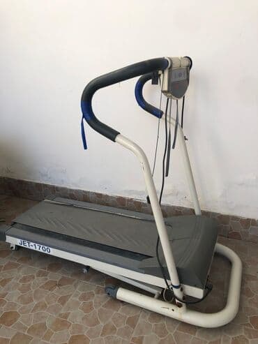 беговая дорожка цены: JET-1700 qaçış trenajoru - Kompakt elektrikli qaçış yolu - Ön paneldə — 1