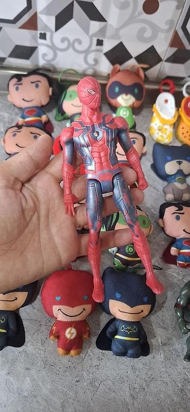 spiderman: Superqəhrəman və cizgi personajları mövzusunda qarışıq oyuncaq və — 6