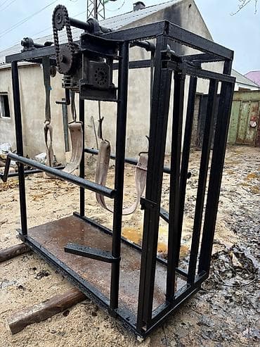 Quşlar: Heyvan dırnağı üçün stanok - Böyükbaş heyvanların (inək, camış və s.) — 6