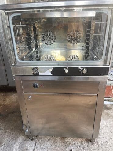 konveksiyon bişirmə sobası qiyməti: Yemək üçün, Çörək, Şirniyyət üçün, Elektrik, 4 mərtəbəli — 2