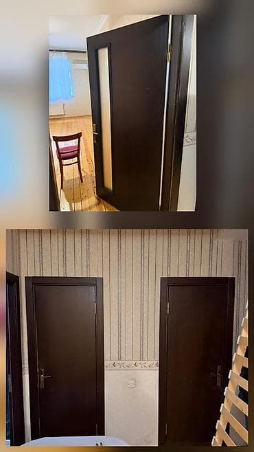 Lesa: 6 eded Qapı satlir 4 ededi otaq qapsdı 1 ededı 35 azn 📍2 ededı Hamam — 1