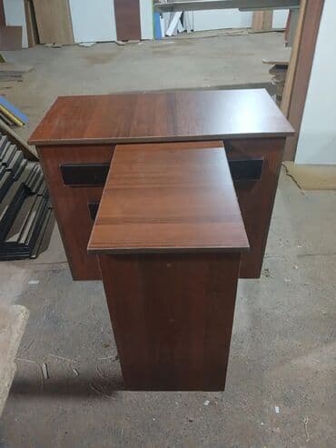 dəyirmi masa: Kompüter masası, Yeni, Açılmayan, MDF, Dördbucaq masa — 4